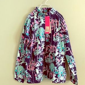 SOLD Girls XL Little Skipper Popover Pop Up Monkey